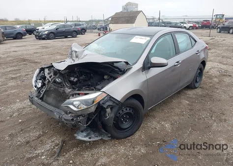 2014 Toyota Corolla Le from USA, damaged, VIN 2T1BURHE5EC150779
